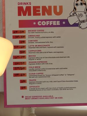 Menu photo 1 Stellas Coffee House Hart, MI Menu photo 1 Stellas Coffee House Hart, MI