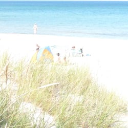 Schaabe - Schaabe, Strand, richtig schön überbelichtet - so wie man es sieht, wenn man aus dem dunklen Wald kommt...