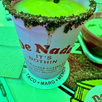 De Nada Cantina - House Frozen Marg - Mexican Near Me - Austin, Texas De Nada Cantina - House Frozen Marg - Mexican Near Me - Austin, Texas