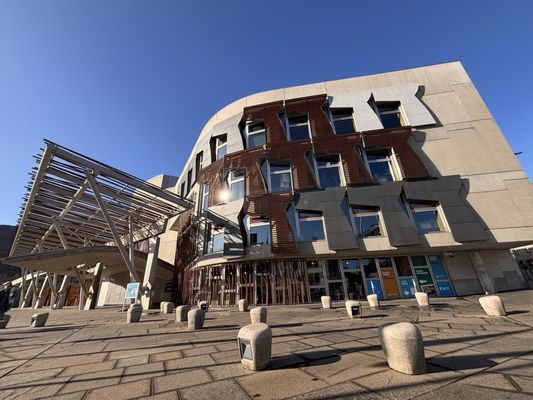 Scottish Parliament Building by null