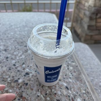 Culver's - The butterfinger shake that has very little butterfinger in it. - Ice Cream & Frozen Yogurt Near Me - St. George, Utah