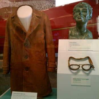 Smithsonian - Amelia Earhart's coat and goggles - Museums Near Me - Washington, DC, District of Columbia Smithsonian - Amelia Earhart's coat and goggles - Museums Near Me - Washington, DC, District of Columbia