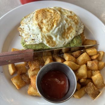 At The Corner - Avocado Toast with potatoes - Salad Near Me - Little Rock, Arkansas At The Corner - Avocado Toast with potatoes - Salad Near Me - Little Rock, Arkansas
