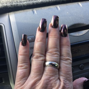 InStyle Nail Spa - Chrome black with #5 - Nail Salons Near Me - Murrieta, California InStyle Nail Spa - Chrome black with #5 - Nail Salons Near Me - Murrieta, California