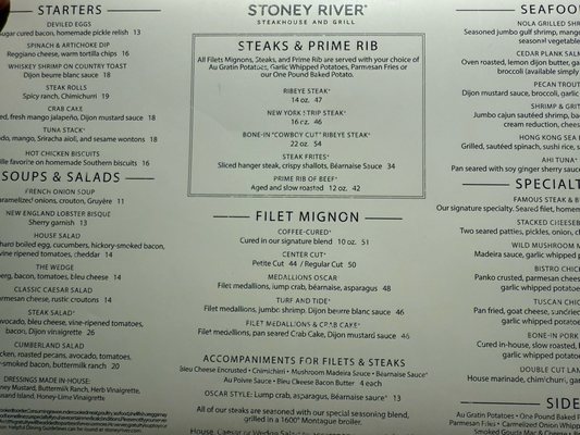 Menu photo 6 Stoney River Germantown, TN Menu photo 6 Stoney River Germantown, TN
