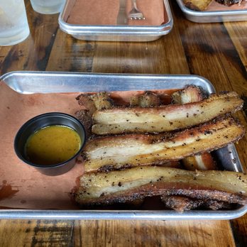 Apocalypse BBQ - Pork belly appetizer - Food Trucks Near Me - Miami, Florida