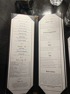Menu photo 2 The Speakeasy Novato, CA