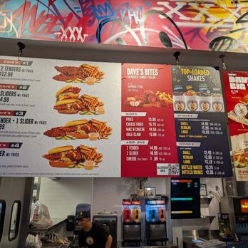 Dave's Hot Chicken - Menu - Chicken Shop Near Me - Irvine, California