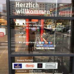 REWE - REWE Öffnungszeiten Café Bäcker Akzeptierte Zahlungsweisen