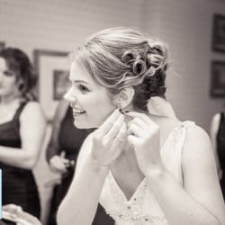 Salon La Bella - My wedding hair by Brooke :)