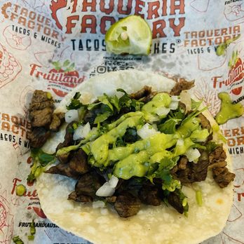 Taqueria Factory - Beef taco - Tacos Near Me - Chandler, Arizona