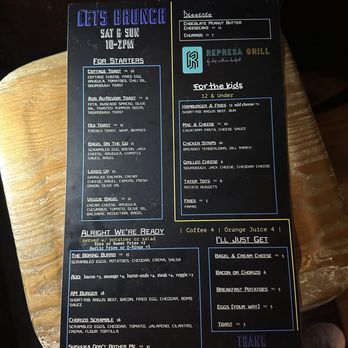 Represa Grill by Chef William Hartzell - Brunch / kids menu - Burgers Near Me - Folsom, California Represa Grill by Chef William Hartzell - Brunch / kids menu - Burgers Near Me - Folsom, California