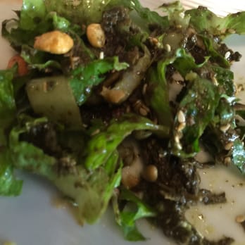 Rangoon Ruby - Their famous Tea Leaf Salad -- good flavor with a little crunch to it. - Asian Fusion Near Me - Palo Alto, California Rangoon Ruby - Their famous Tea Leaf Salad -- good flavor with a little crunch to it. - Asian Fusion Near Me - Palo Alto, California
