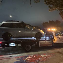 Thank you Andrés & Falcon Towing. Andrés was professional & super friendly even in the middle of the night. Thank you Andrés & Falcon Towing. Andrés was professional & super friendly even in the middle of the night.