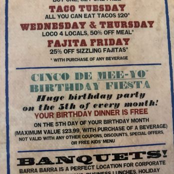 Barra Barra - Menu - Mexican Near Me - San Diego, California Barra Barra - Menu - Mexican Near Me - San Diego, California