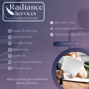 Radiance Services - ℎ      .      . - Notaries Near Me