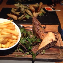 The Swan - The duck wraps and tempura!