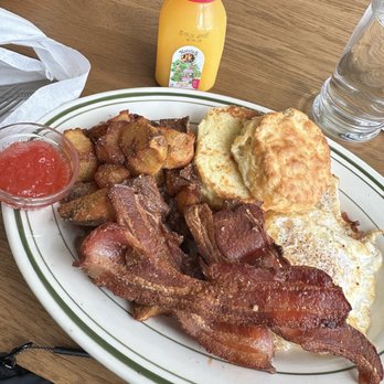 Wise County Biscuits - 2 egg breakfast with an orange juice! - Food Stands Near Me - Pittsburgh, Pennsylvania