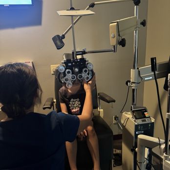 Inland Family Optometry - Doctor doing her magic! - Optometrists Near Me - Rancho Cucamonga, California Inland Family Optometry - Doctor doing her magic! - Optometrists Near Me - Rancho Cucamonga, California