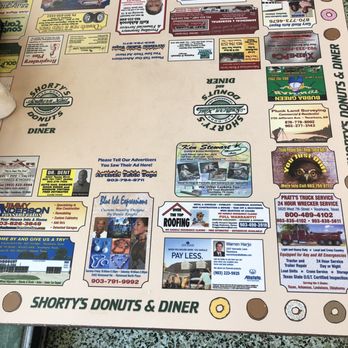 Shorty's Donut Shop & Diner - the menu - Donuts Near Me - Texarkana, Texas Shorty's Donut Shop & Diner - the menu - Donuts Near Me - Texarkana, Texas