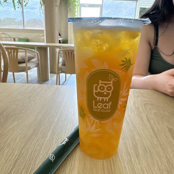 Leaf Teahouse - Mango citrus! - Coffee & Tea Near Me - Wichita, Kansas
