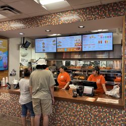 Popeyes - Inside shot showing counter & customers. Photo by HMS media