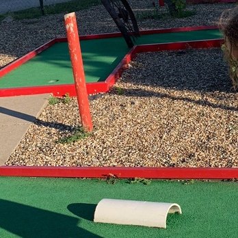 Beyonder Getaway at Lazy Acres - This is what mini golf looked like 4 years ago. Now all the wood is rotten and falling part. Parts are missing. - Campgrounds Near Me - Center Point, Iowa Beyonder Getaway at Lazy Acres - This is what mini golf looked like 4 years ago. Now all the wood is rotten and falling part. Parts are missing. - Campgrounds Near Me - Center Point, Iowa