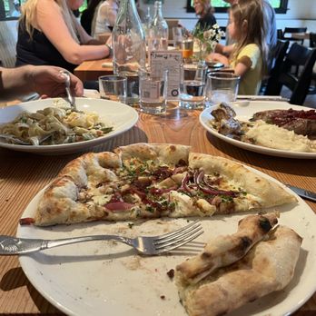 The Grange - Vegetable fettuccine, pork chops and bleu pizza - American Near Me - Duvall, Washington The Grange - Vegetable fettuccine, pork chops and bleu pizza - American Near Me - Duvall, Washington