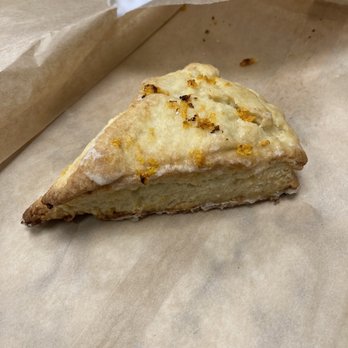 Vault Coffeehouse - Orange scone - Coffee & Tea Near Me - Pitcairn, Pennsylvania