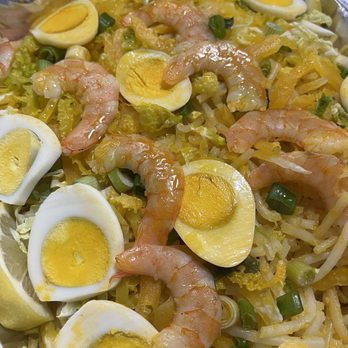 Manila Sunset - Pancit Malabon Trays - Filipino Near Me - National City, California Manila Sunset - Pancit Malabon Trays - Filipino Near Me - National City, California