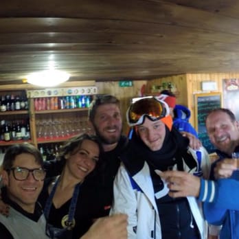 Rifugio Guide Del Cervino - free grappa to get us back down the slopes safe. Thank you Erik - Cafeteria Near Me - Valle d 'Aosta, VS Rifugio Guide Del Cervino - free grappa to get us back down the slopes safe. Thank you Erik - Cafeteria Near Me - Valle d 'Aosta, VS