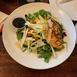 Butternut salad w/salmon.