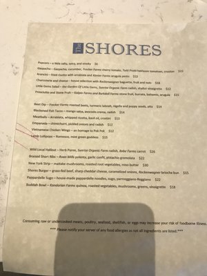 Menu photo 7 The Shores Restaurant Oxnard, CA Menu photo 7 The Shores Restaurant Oxnard, CA