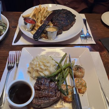 Louie’s Prime Steakhouse - The Broadway (Filet Mignon, shrimp, whipped potatoes) - Steakhouses Near Me - Lake Harmony, Pennsylvania Louie’s Prime Steakhouse - The Broadway (Filet Mignon, shrimp, whipped potatoes) - Steakhouses Near Me - Lake Harmony, Pennsylvania