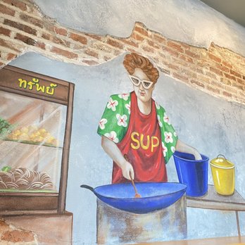 Sup Thai Kitchen - Interior wall - Thai Near Me - Fresh Meadows, New York Sup Thai Kitchen - Interior wall - Thai Near Me - Fresh Meadows, New York