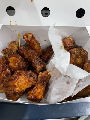 Photo of Bonchon - Washington, DC, DC, US. Spicy & Soy Garlic Wings