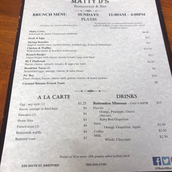 Matty D's Restaurant & Bar - Bars Near Me - Hartford, Connecticut Matty D's Restaurant & Bar - Bars Near Me - Hartford, Connecticut