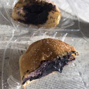 Le Creme - Malasada filled with Ube Cream - Desserts Near Me - San Jose, California Le Creme - Malasada filled with Ube Cream - Desserts Near Me - San Jose, California