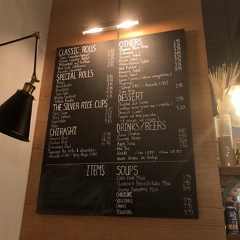 Silver Rice - Menu - Sushi Bars Near Me - Brooklyn, New York