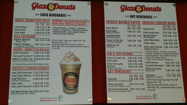 Menu photo 5 Glaze Donuts New Milford, NJ Menu photo 5 Glaze Donuts New Milford, NJ