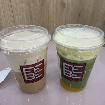 Febe Coffee - Sea salt nutty and mango matcha - Coffee & Tea Near Me - Santa Ana, California