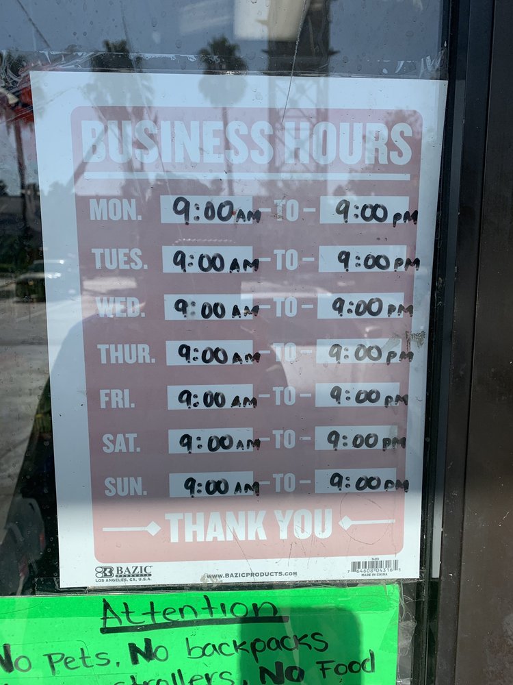 99 COST BARGAIN Updated October 2024 14 Reviews 2061 S Garey Ave