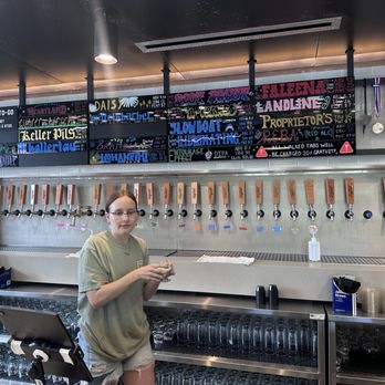 Talyard Brewing - Tap wall - Breweries Near Me - Sugar Land, Texas