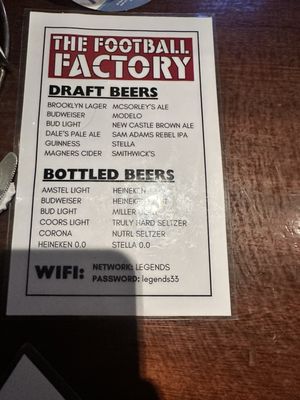 Football Factory at Legends by null