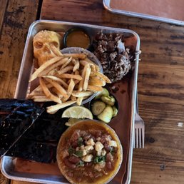 2 meat BBQ platter 2 meat BBQ platter