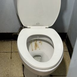 Nasty ass toilet