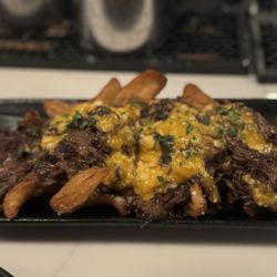 Strickland’s Steakhouse - Short rib cheese fries