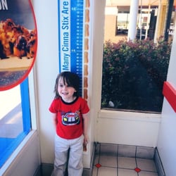Domino's Pizza - 10.5 cinna sticks tall! Haha