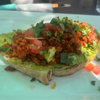 Daily Jam - Breakfast & Brunch Restaurant - Soyrizo Avocado Toast (plant based) - New American Near Me - Tempe, Arizona