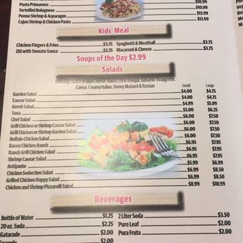 Pizzarelli Restaurant - the menu for the restaurant - Italian Near Me - Perth Amboy, New Jersey